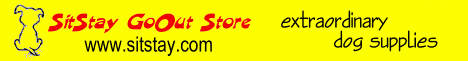 Cool dog supplies at SitStay.com