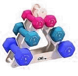 Neoprene Dumbbells - 32 Lb Set