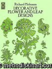 Decorative Flower and Leaf Designs (Dover Design Library) 