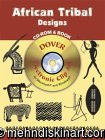 African Tribal Designs CD-ROM and Book (Dover Electronic Clip Art)