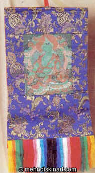 Brocade Tara Thangka