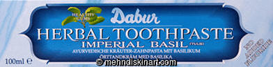 Dabur Basil  Herbal Toothpaste