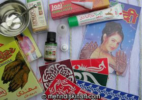 Jamila Henna Tattoo Kit