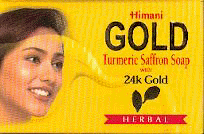 Himani Gold Turmeric Saffron Soap with 24K Gold