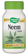 Natures Way Neem 100 Capsules