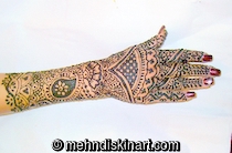 Lower Arm Henna Tattoo