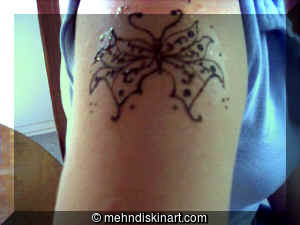 Jessica Tattoo - Butterfly Design