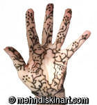 Lace Tattoo Hand