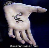 Madonna's Ohm Symbol