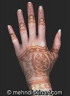 Henna Hand Tattoo